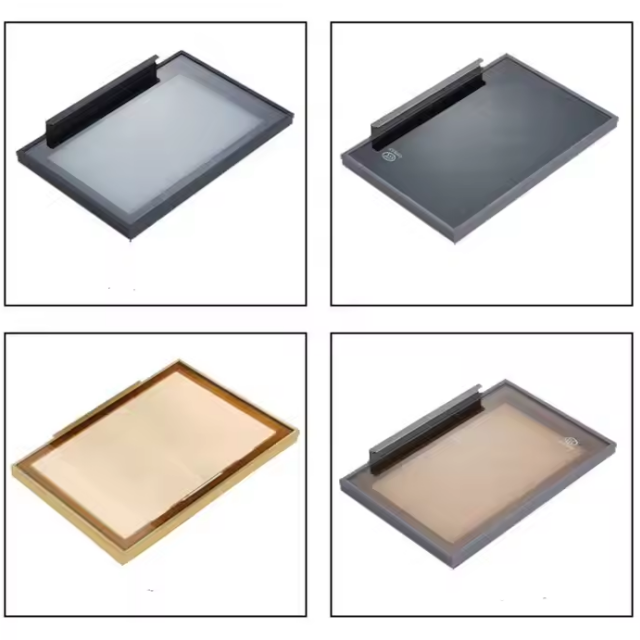 Aluminum Frame Profile Narrow Frame Profile for Kitchen Cabinet Door & Wardrobe Door Handle