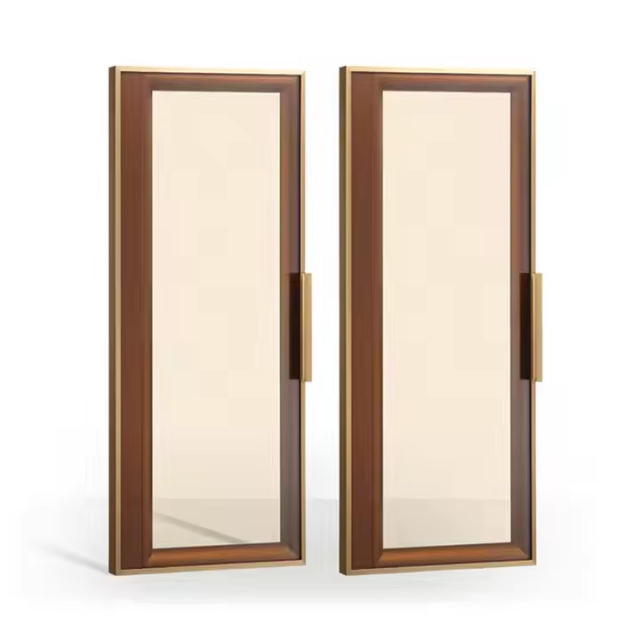 Aluminum Frame Profile Narrow Frame Profile for Kitchen Cabinet Door & Wardrobe Door Handle