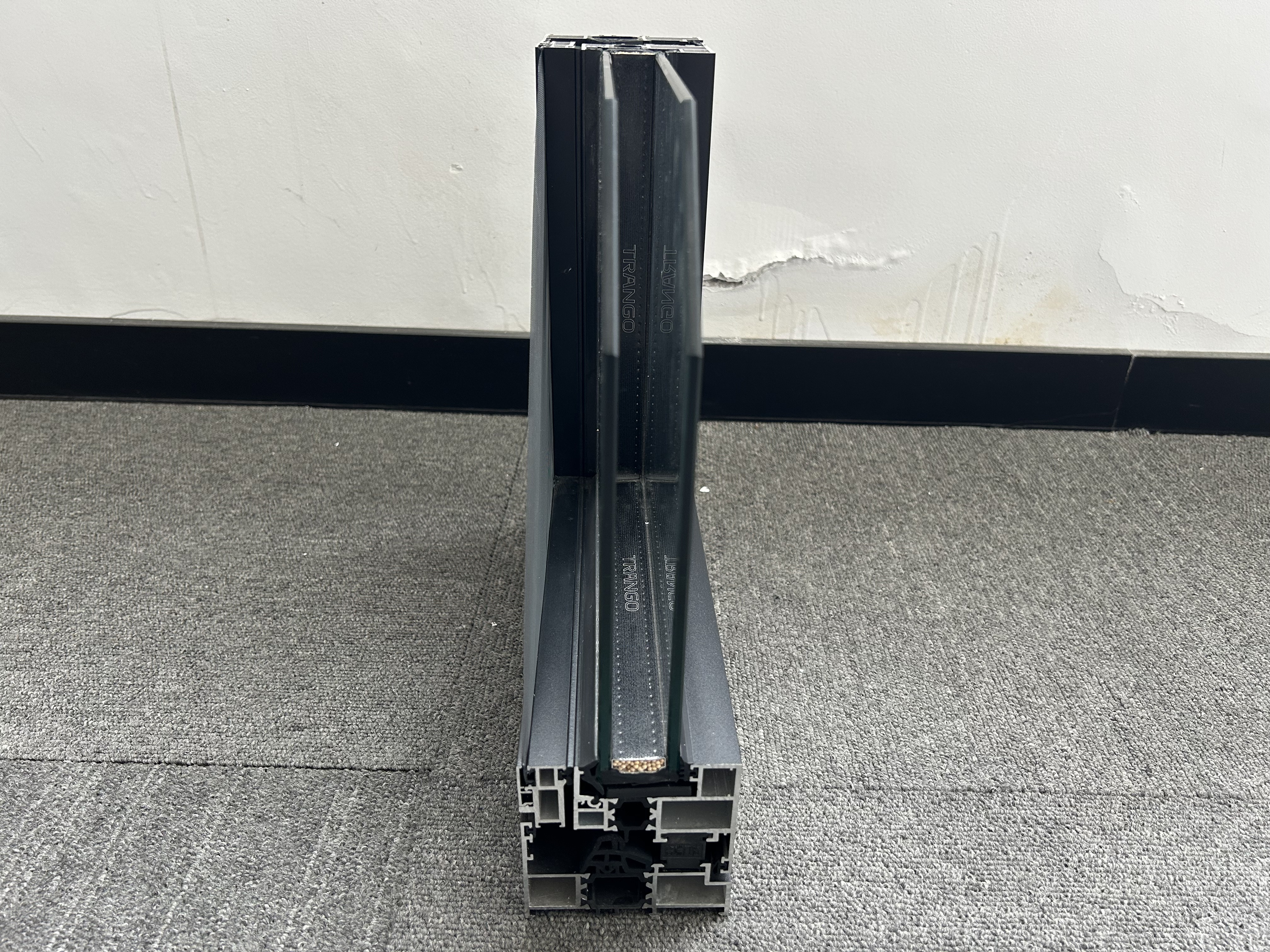 Customized Aluminium Veranda Sliding Door Double Tempered Glass Windows and Doors with Rail Sliding Door for Sale