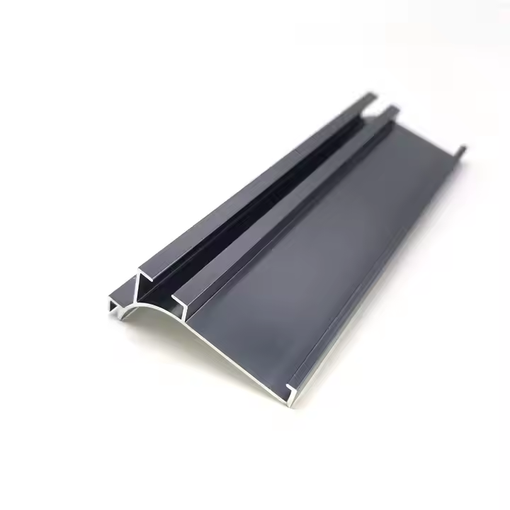 Aluminium Profile Aluminum Kitchen Cabinet Hidden L Shaped Handle Pull Handle 