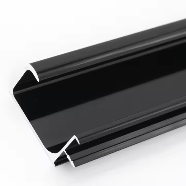 Aluminium Cabinet G Shape Profile Handle with Cover Kitchen Invisible Cabinet Hidden Handles
